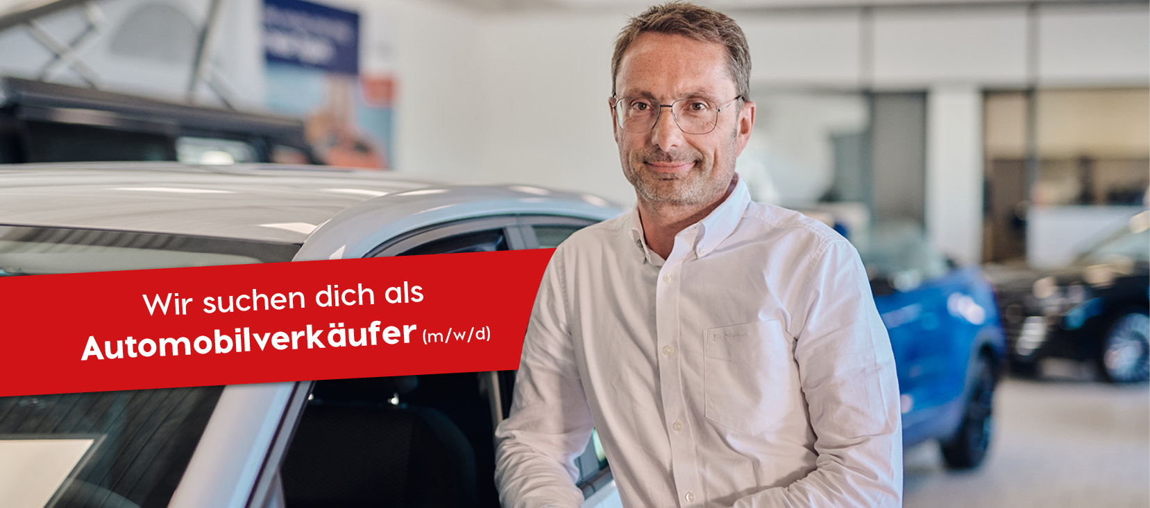 Bewirb dich jetzt als Automobilverkäufer